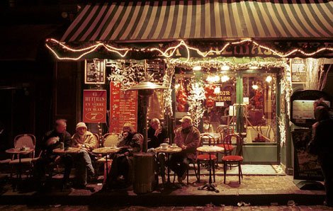 Paris, Restaurant at Place du Tertre