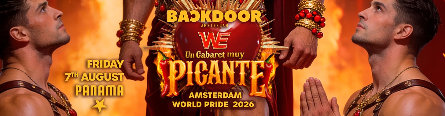 Amsterdam, Backdoor x WE Party – Picante