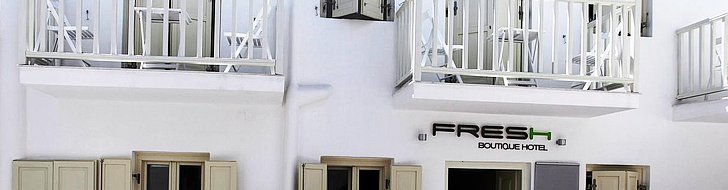 Mykonos,  Hotel Fresh