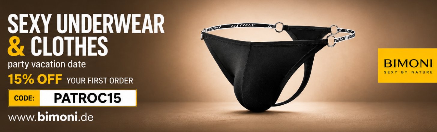 BIMONI - Sexy low rise underwear for men