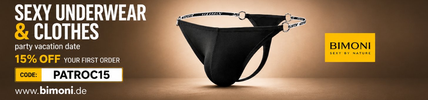 BIMONI - Sexy low rise underwear for men